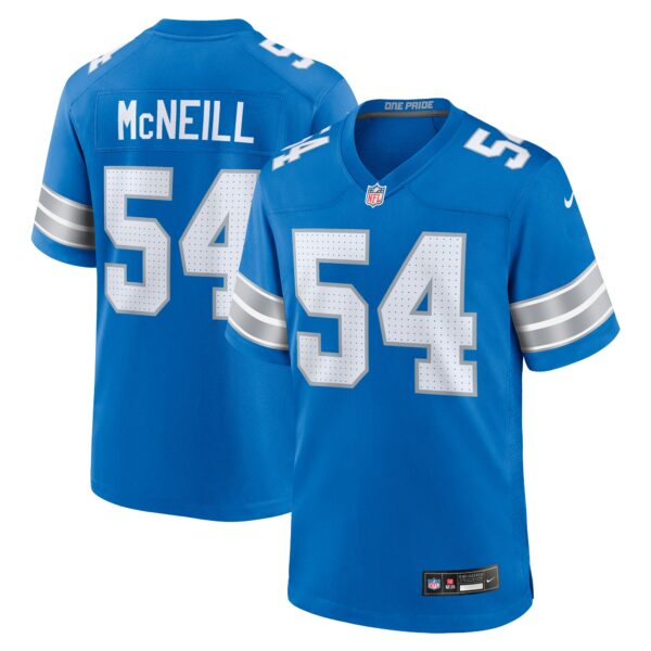 Alim McNeill Detroit Lions Nike Team Game Jersey – Blue