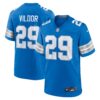 Kindle Vildor Detroit Lions Nike Team Game Jersey – Blue