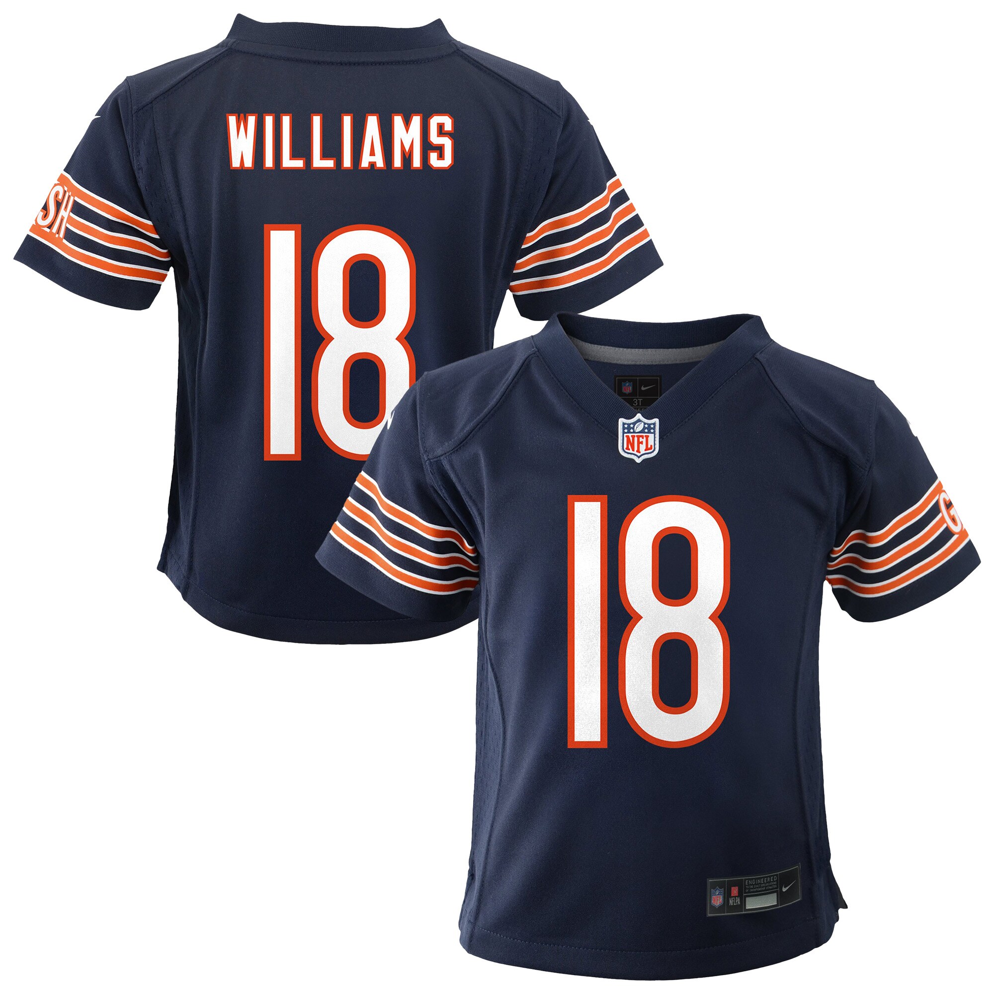 Caleb Williams Chicago Bears Nike Infant Team Player Game Jersey – Navy