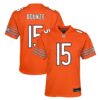 Rome Odunze Chicago Bears Nike Youth Alternate Game Jersey – Orange