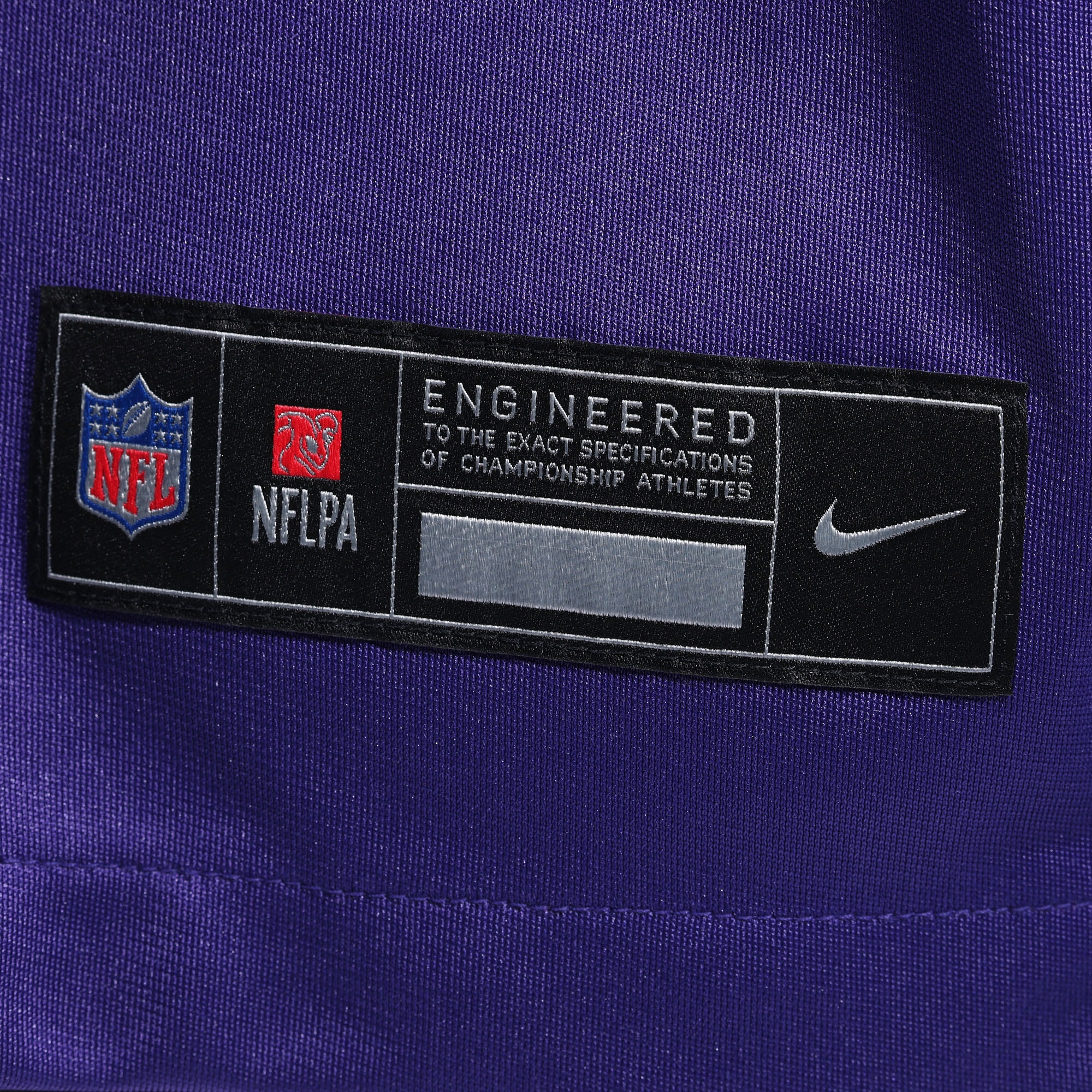 Jonathan Bullard Minnesota Vikings Nike Game Jersey – Purple - Image 3