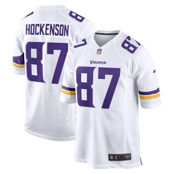 T.J. Hockenson Minnesota Vikings Nike Game Player Jersey – White