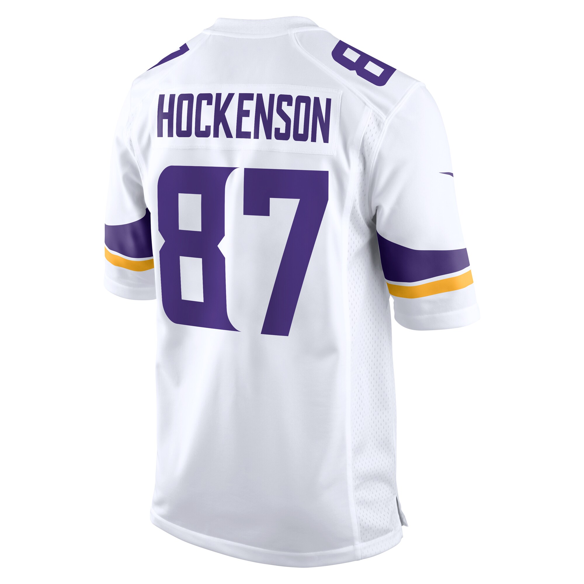 T.J. Hockenson Minnesota Vikings Nike Game Player Jersey – White - Image 3