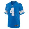 Emmanuel Moseley Detroit Lions Nike Team Game Jersey – Blue