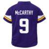J.J. McCarthy Minnesota Vikings Nike Toddler Game Jersey – Purple