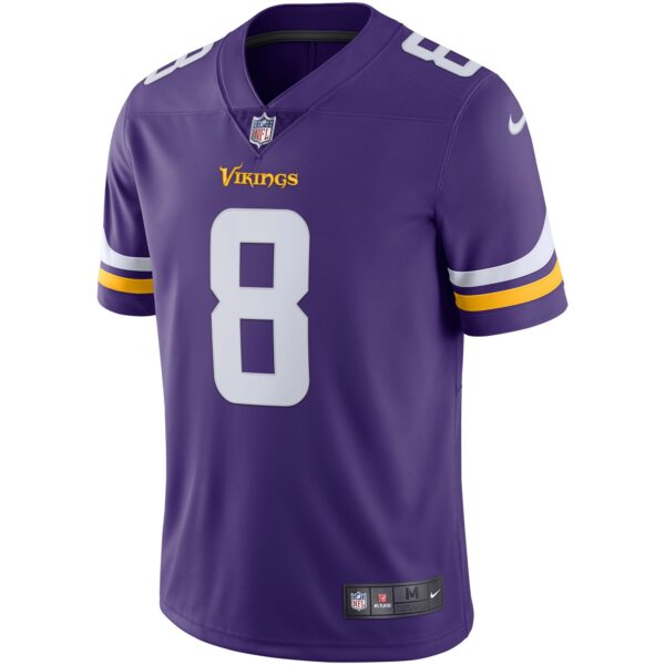 Kirk Cousins Minnesota Vikings Nike Vapor Untouchable Limited Jersey – Purple