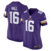 Jaren Hall Minnesota Vikings Nike Women’s Game Jersey – Purple
