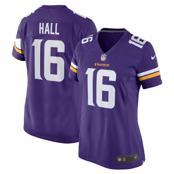 Jaren Hall Minnesota Vikings Nike Women’s Game Jersey – Purple
