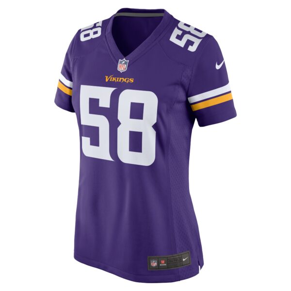 Jonathan Greenard Minnesota Vikings Nike Women’s Team Game Jersey – Purple