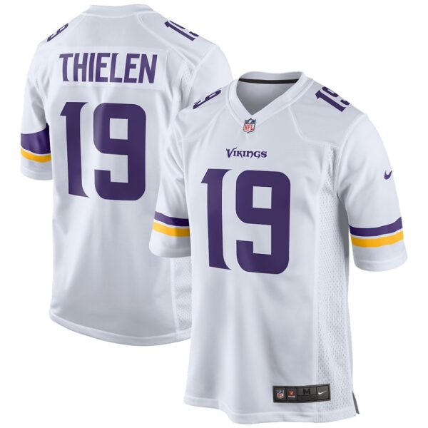 Adam Thielen Minnesota Vikings Nike Youth Game Jersey – White