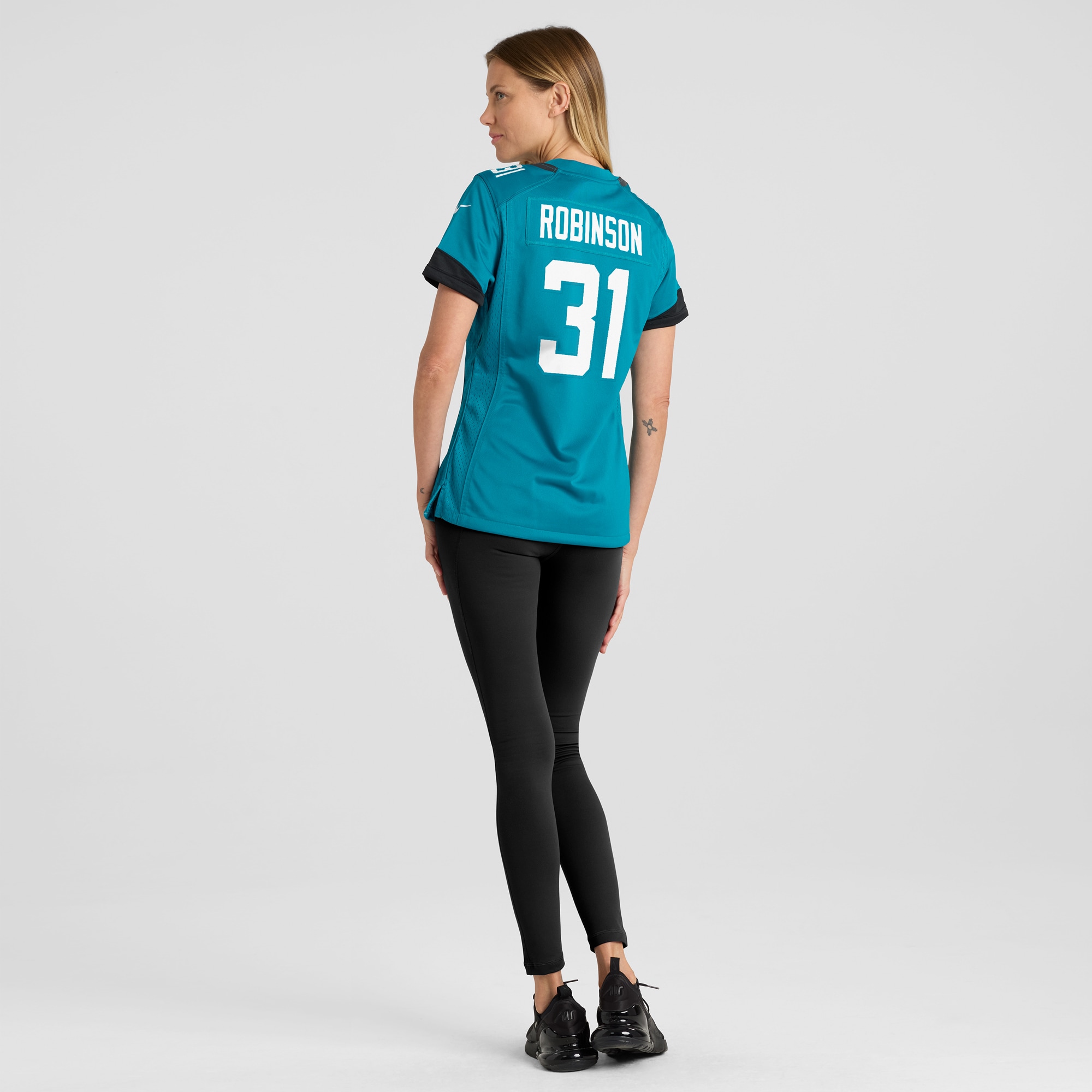 Keilan Robinson Jacksonville Jaguars Nike Women’s Game Jersey – Teal - Image 2
