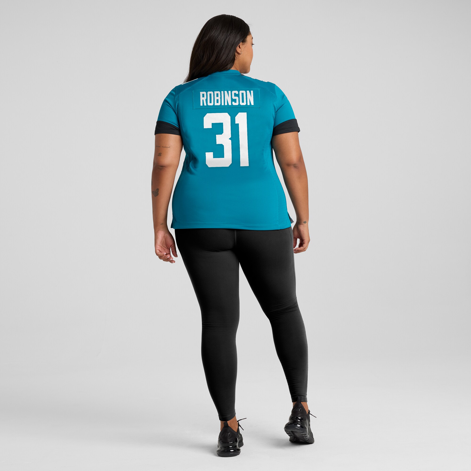 Keilan Robinson Jacksonville Jaguars Nike Women’s Game Jersey – Teal - Image 3