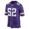 Jihad Ward Minnesota Vikings Nike Team Game Jersey – Purple