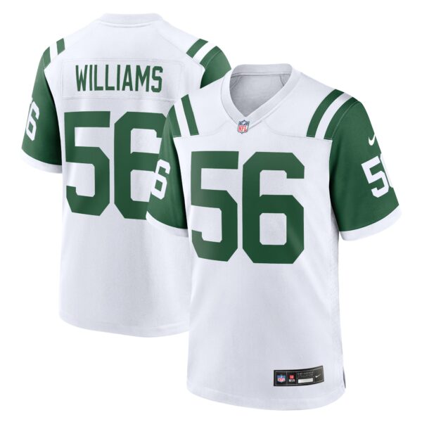 Quincy Williams New York Jets Nike Alternate Game Jersey – White