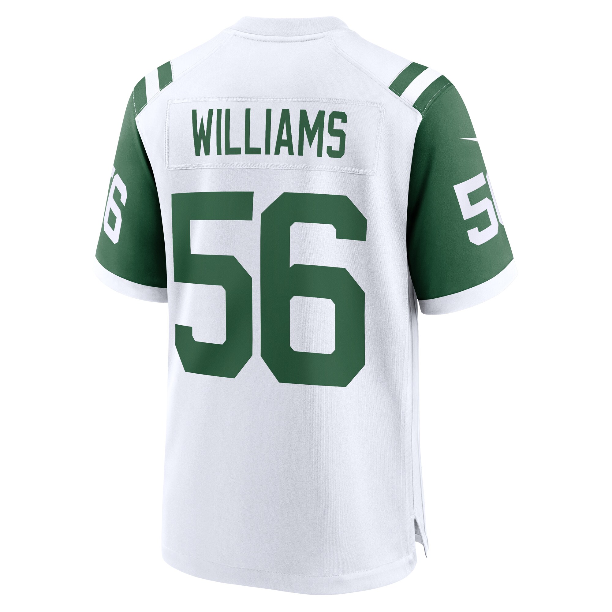 Quincy Williams New York Jets Nike Alternate Game Jersey – White - Image 2