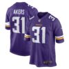 Cam Akers Minnesota Vikings Nike Game Jersey – Purple