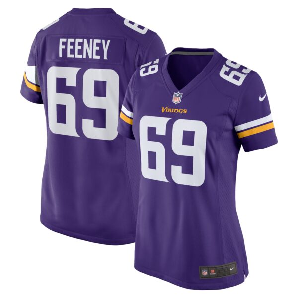 Dan Feeney Minnesota Vikings Nike Women’s Team Game Jersey – Purple