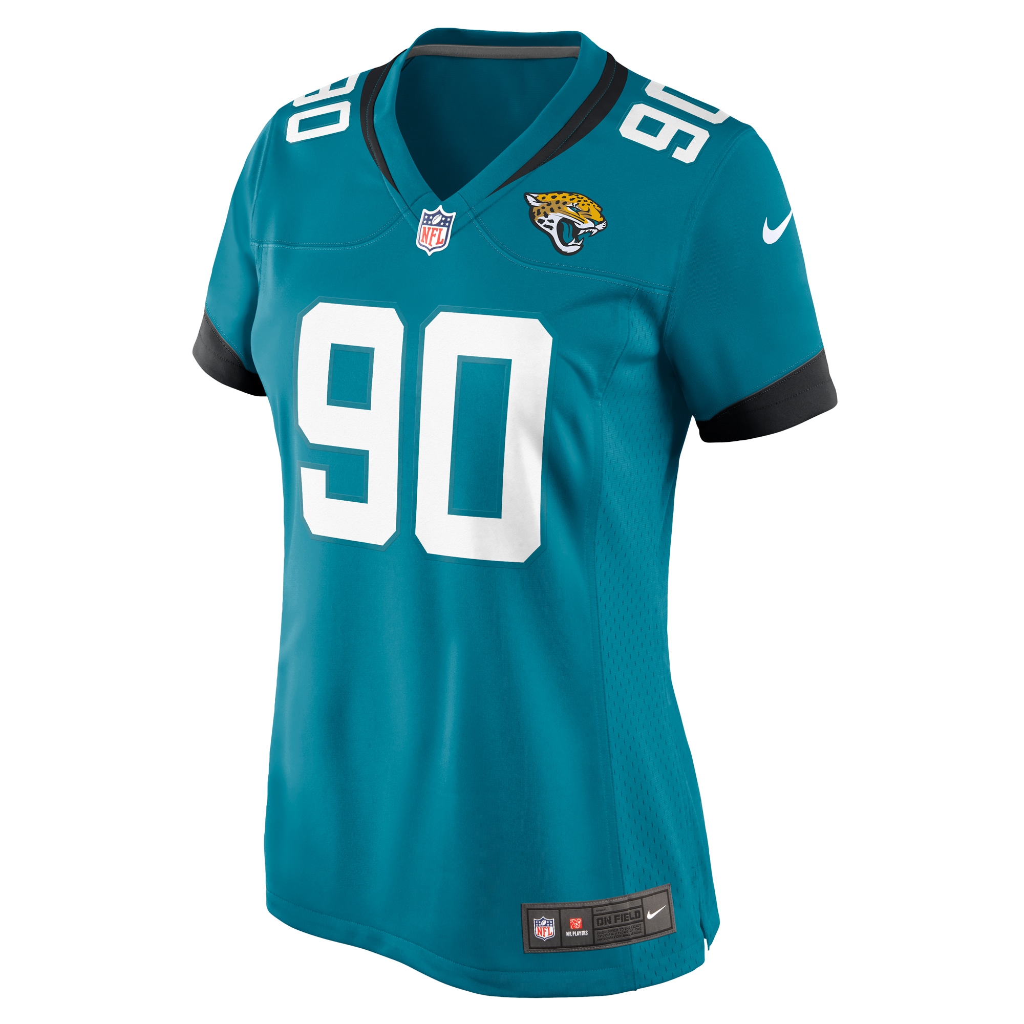 Esezi Otomewo Jacksonville Jaguars Nike Women’s Game Jersey – Teal