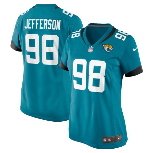 Jordan Jefferson Jacksonville Jaguars Nike Women’s Game Jersey – Teal