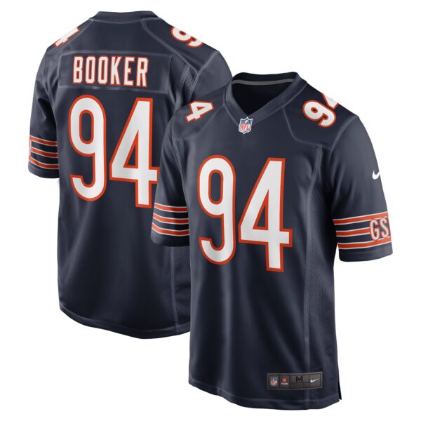 Austin Booker Chicago Bears Nike Game Jersey – Navy