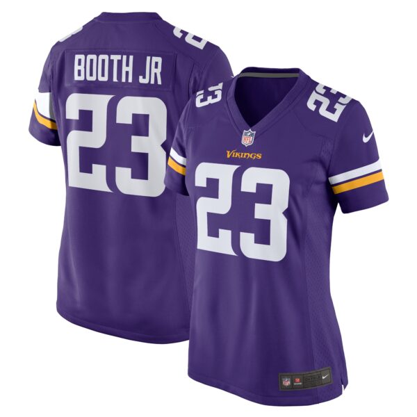 Andrew Booth Jr. Minnesota Vikings Nike Women’s Player Game Jersey – Purple