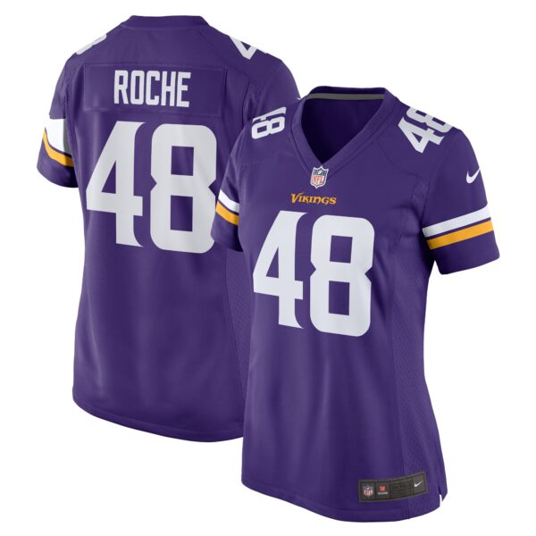 Quincy Roche Minnesota Vikings Nike Women’s Team Game Jersey – Purple