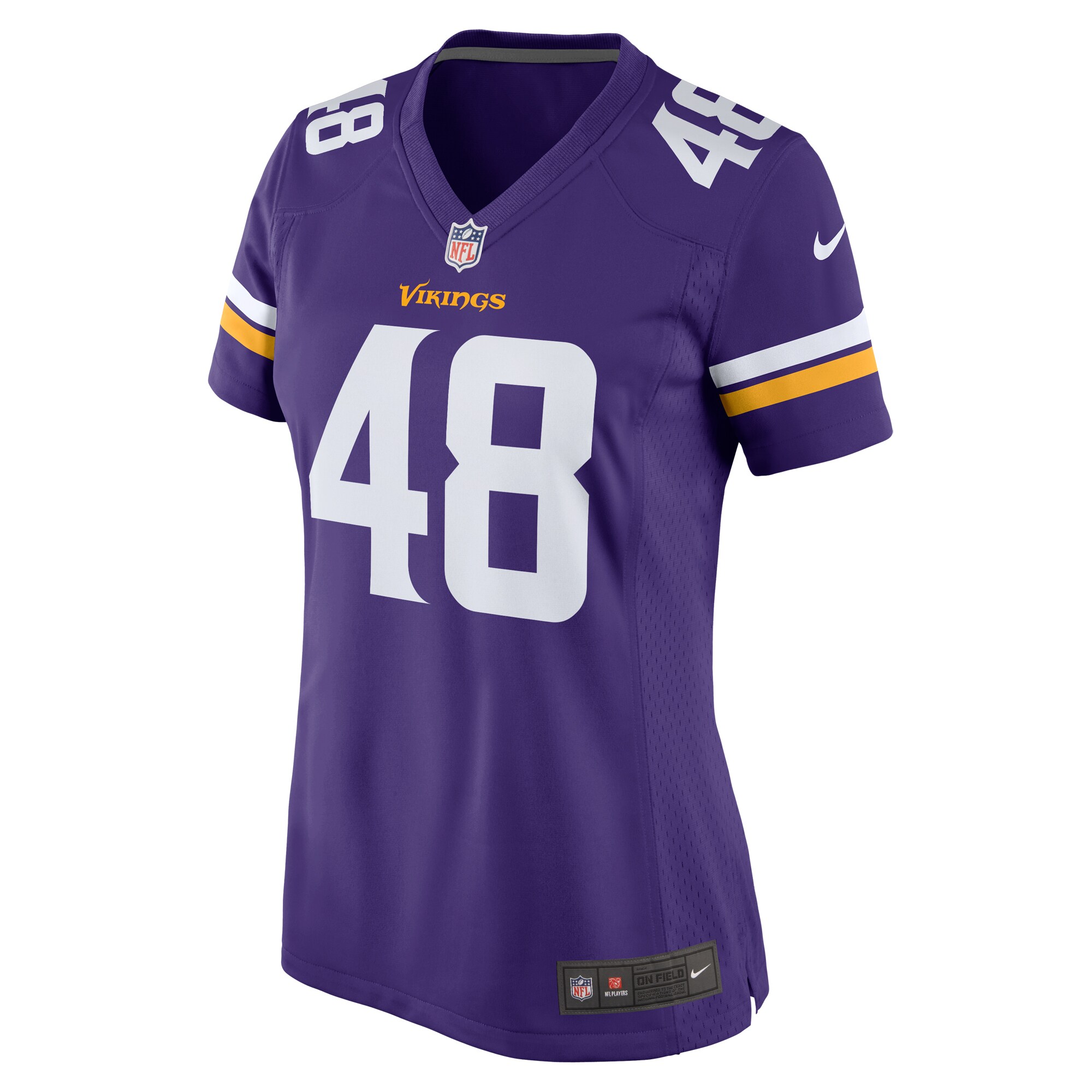 Quincy Roche Minnesota Vikings Nike Women’s Team Game Jersey – Purple - Image 2