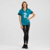 D’Ernest Johnson Jacksonville Jaguars Nike Women’s Game Jersey – Teal