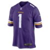 Greg Joseph Minnesota Vikings Nike Game Jersey – Purple