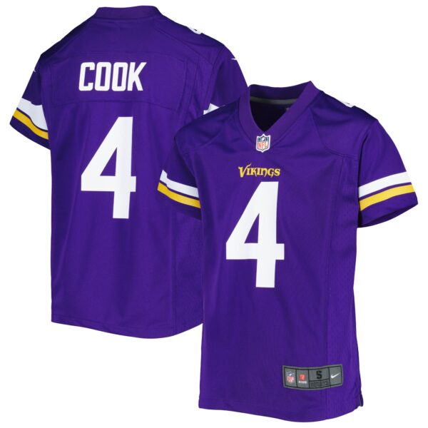 Dalvin Cook Minnesota Vikings Nike Youth Game Jersey – Purple