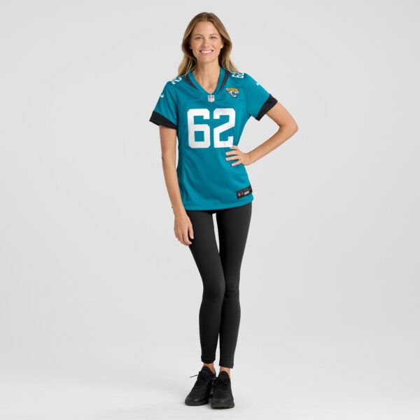 Javon Foster Jacksonville Jaguars Nike Women’s Game Jersey – Teal