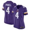 Brandon Powell Minnesota Vikings Nike Women’s Game Jersey – Purple