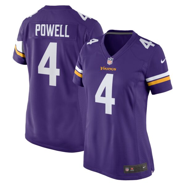 Brandon Powell Minnesota Vikings Nike Women’s Game Jersey – Purple