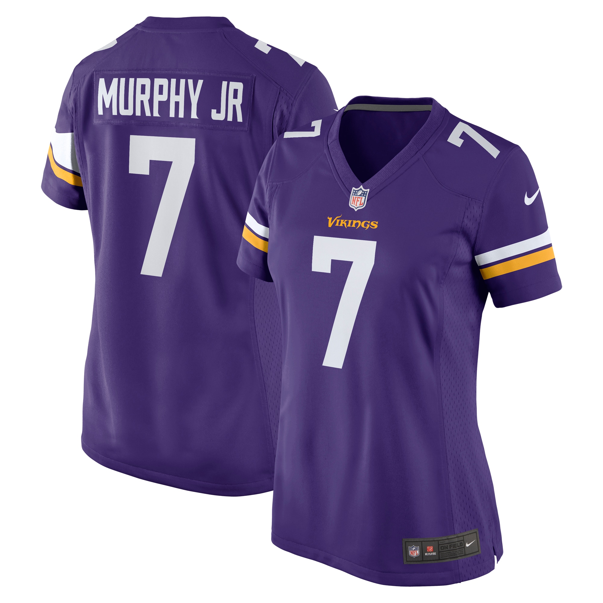 Byron Murphy Jr. Minnesota Vikings Nike Women’s Game Jersey – Purple