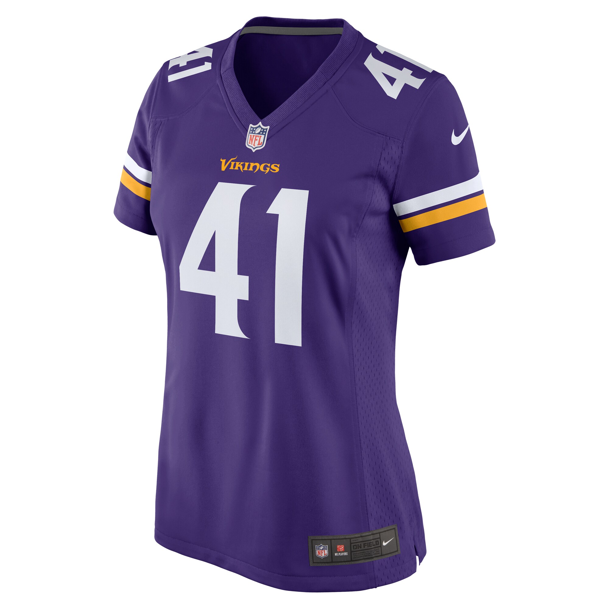 Austin Bryant Minnesota Vikings Nike Women’s Game Jersey – Purple - Image 2