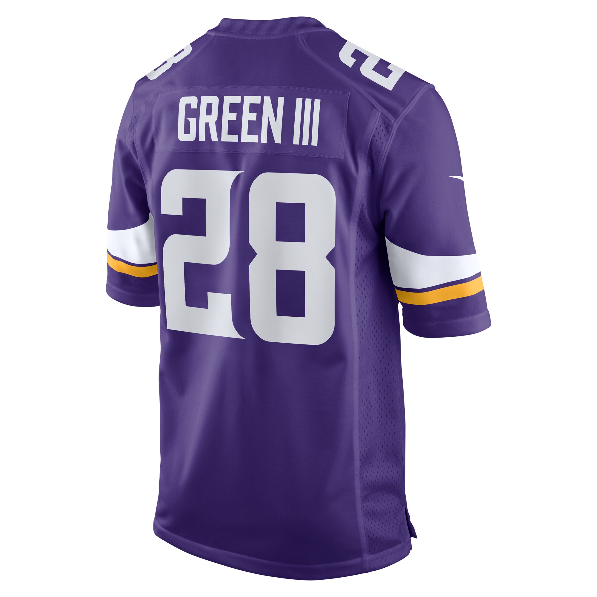 A.J. Green III Minnesota Vikings Nike Team Game Jersey – Purple - Image 3