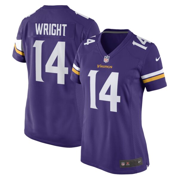 Ryan Wright Minnesota Vikings Nike Women’s Game Player Jersey – Purple