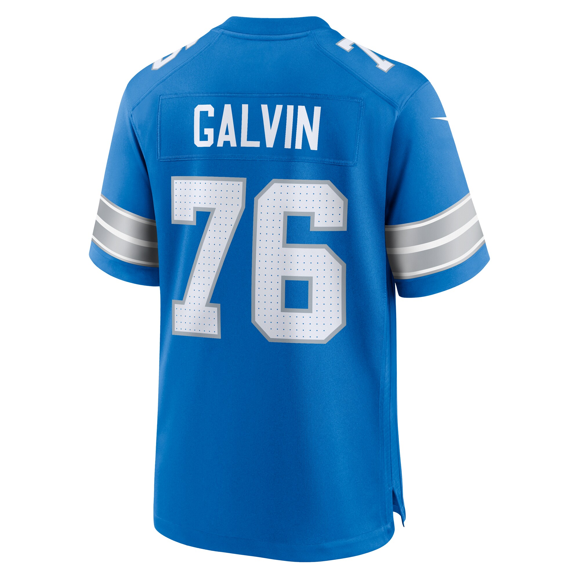 Connor Galvin Detroit Lions Nike Team Game Jersey – Blue - Image 2