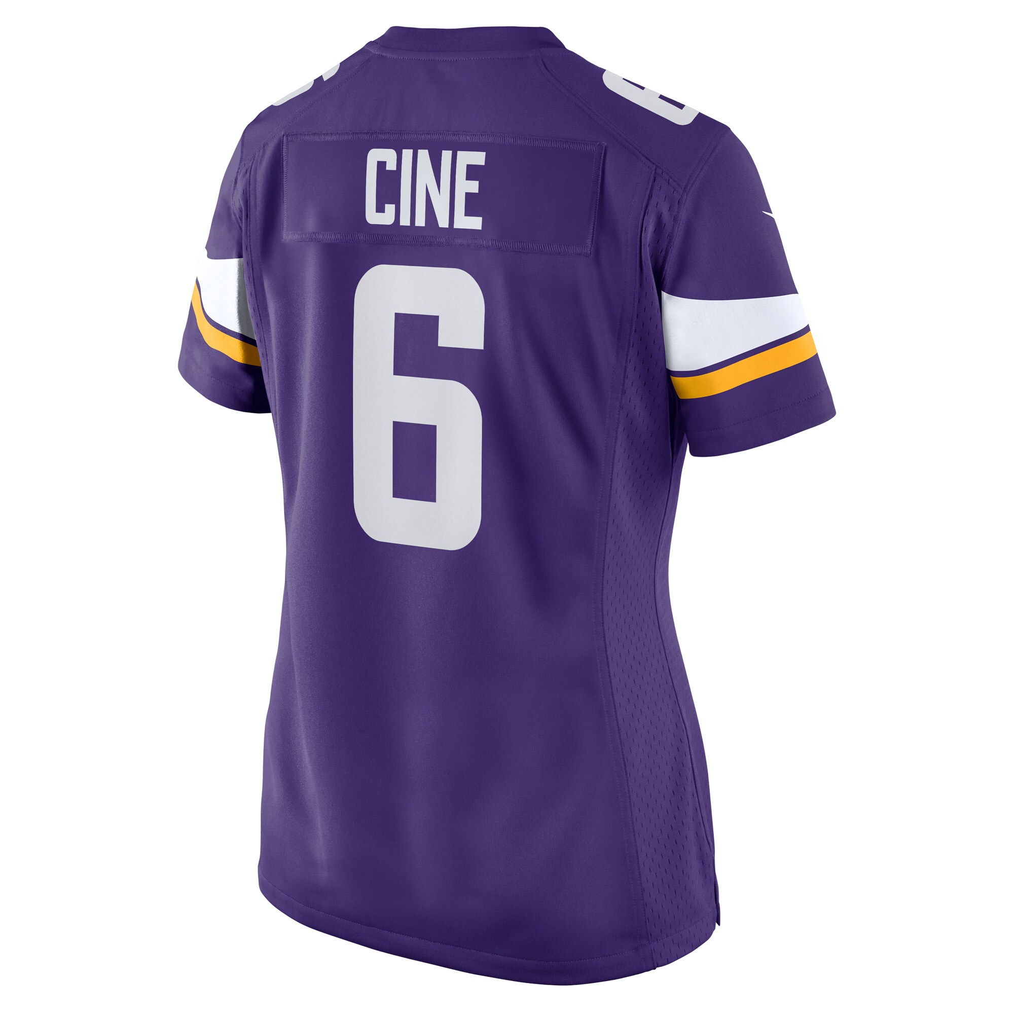 Lewis Cine Minnesota Vikings Nike Women’s Game Player Jersey – Purple - Image 2