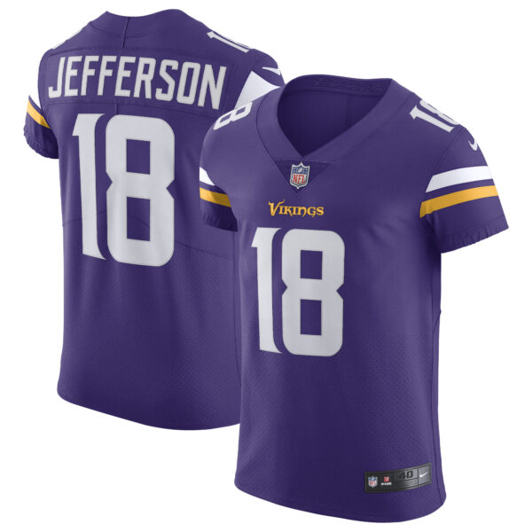 Justin Jefferson Minnesota Vikings Nike Home Vapor Elite Jersey – Purple