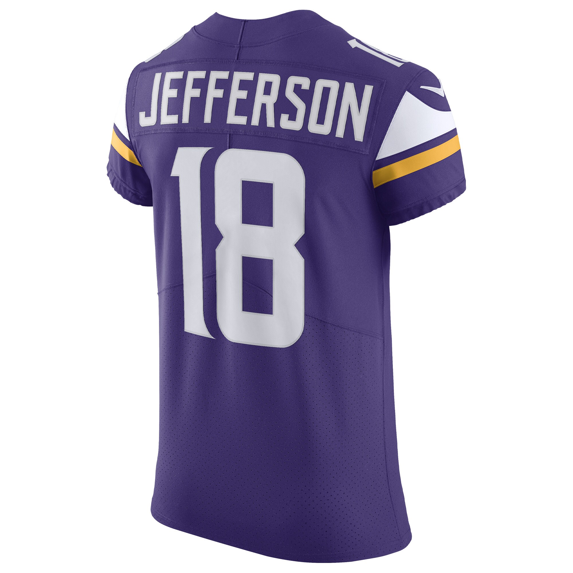 Justin Jefferson Minnesota Vikings Nike Home Vapor Elite Jersey – Purple - Image 2