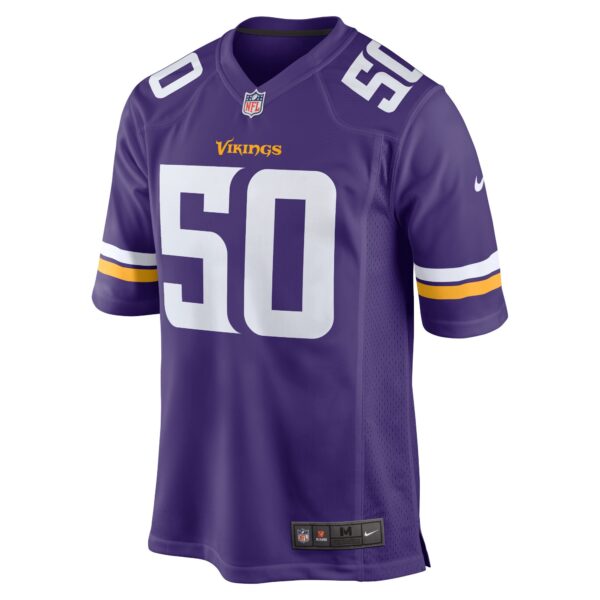 TJ Smith Minnesota Vikings Nike Home Game Player Jersey – Purple