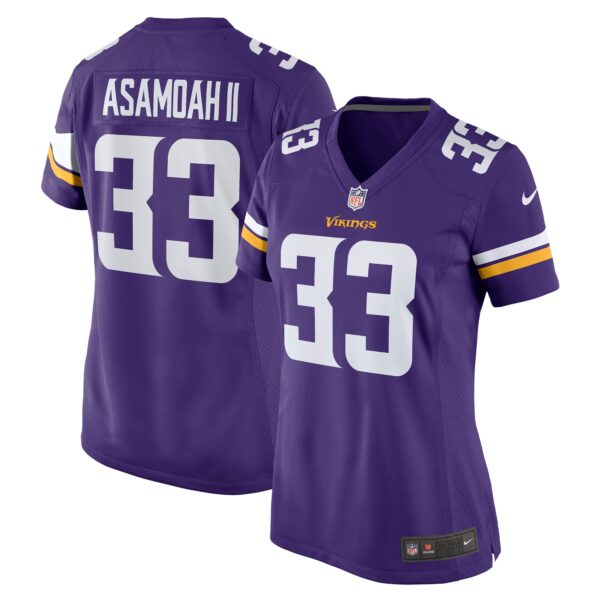 Brian Asamoah Minnesota Vikings Nike Women’s Player Game Jersey – Purple