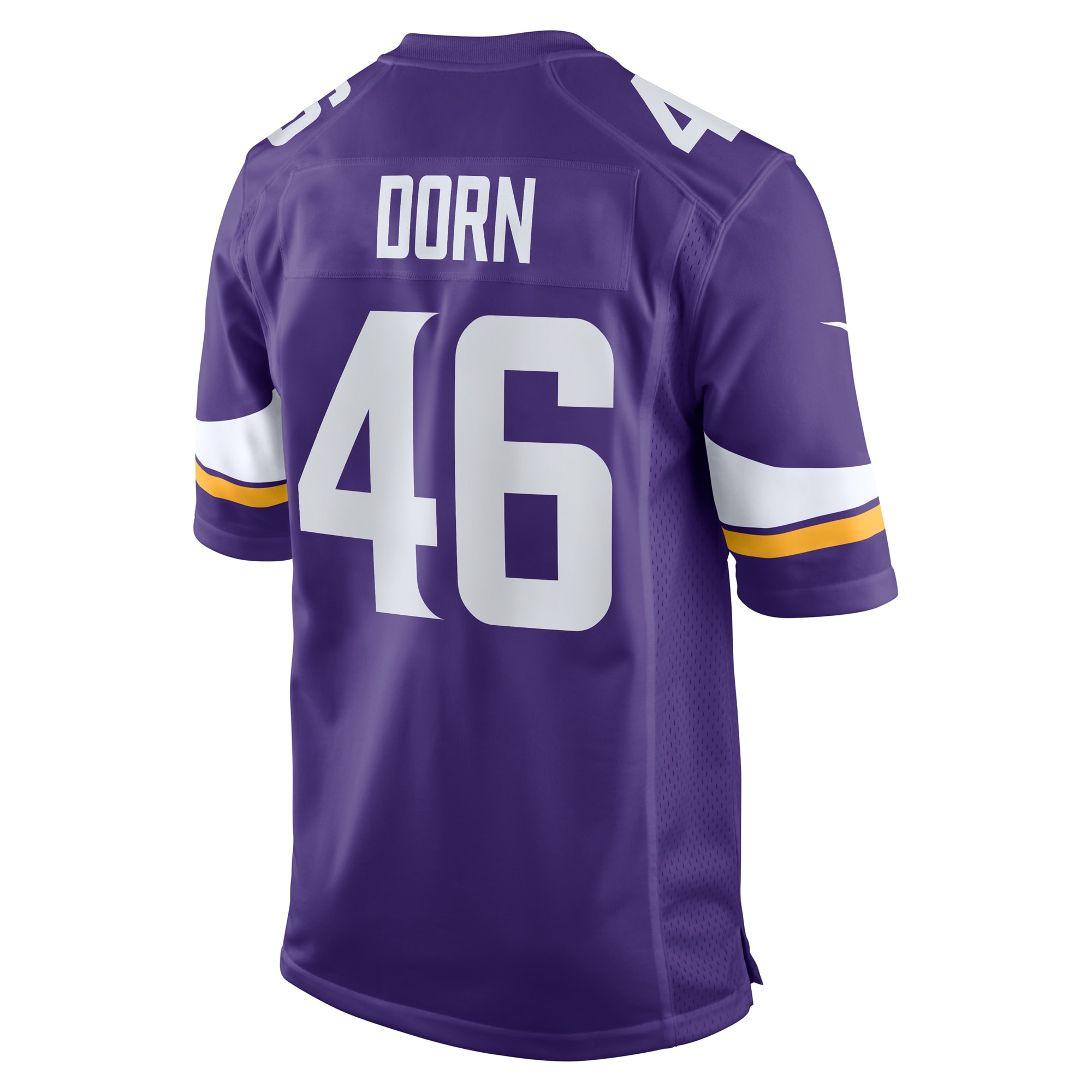 Myles Dorn Minnesota Vikings Nike Game Jersey – Purple - Image 3