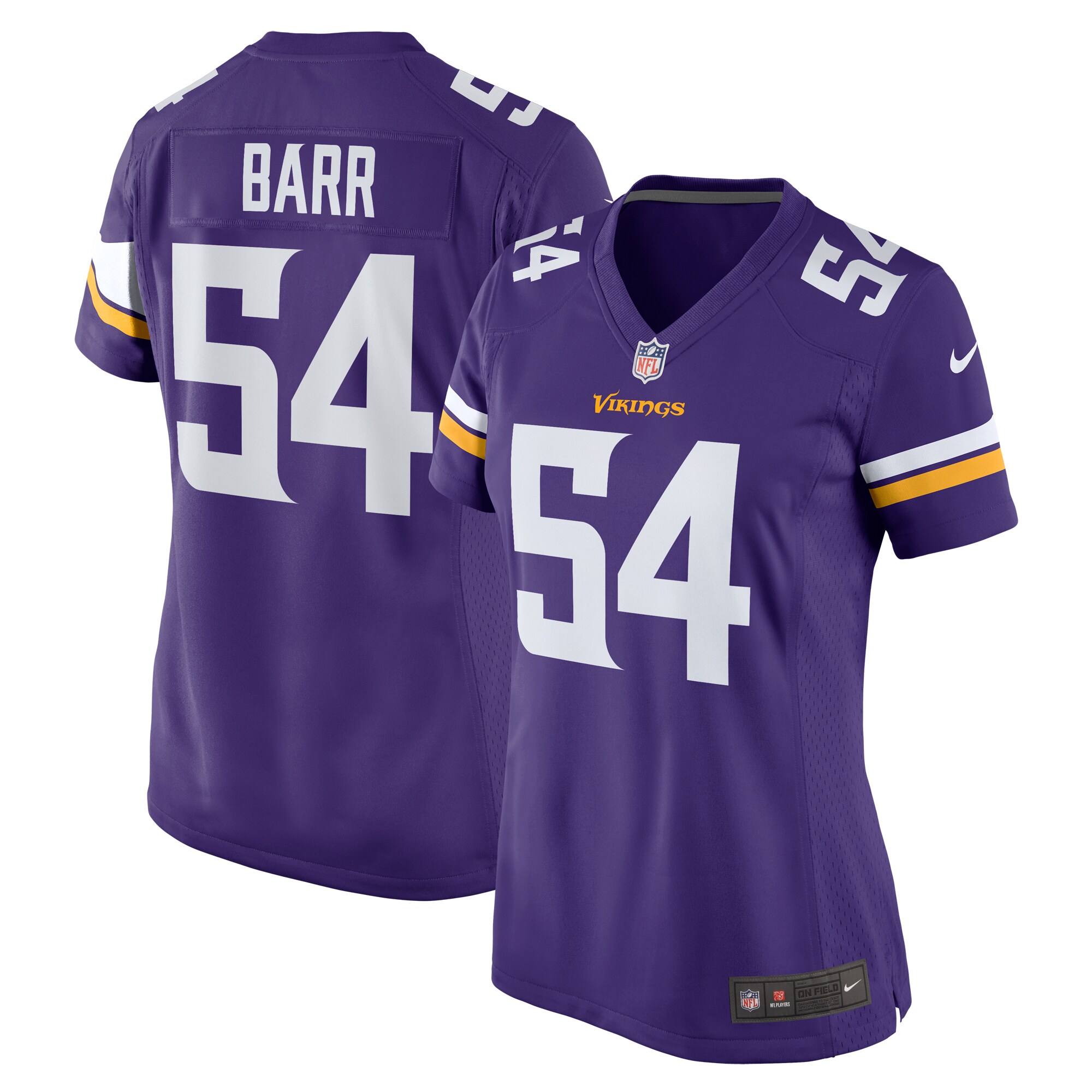 Anthony Barr Minnesota Vikings Nike Women’s Team Game Jersey – Purple