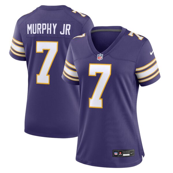 Byron Murphy Jr. Minnesota Vikings Nike Women’s Classic Player Game Jersey – Purple