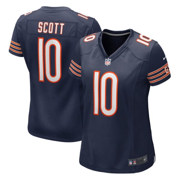 Tyler Scott Chicago Bears Nike Women’s Game Jersey – Navy