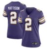 Alexander Mattison Minnesota Vikings Nike Women’s Classic Player Game Jersey – Purple