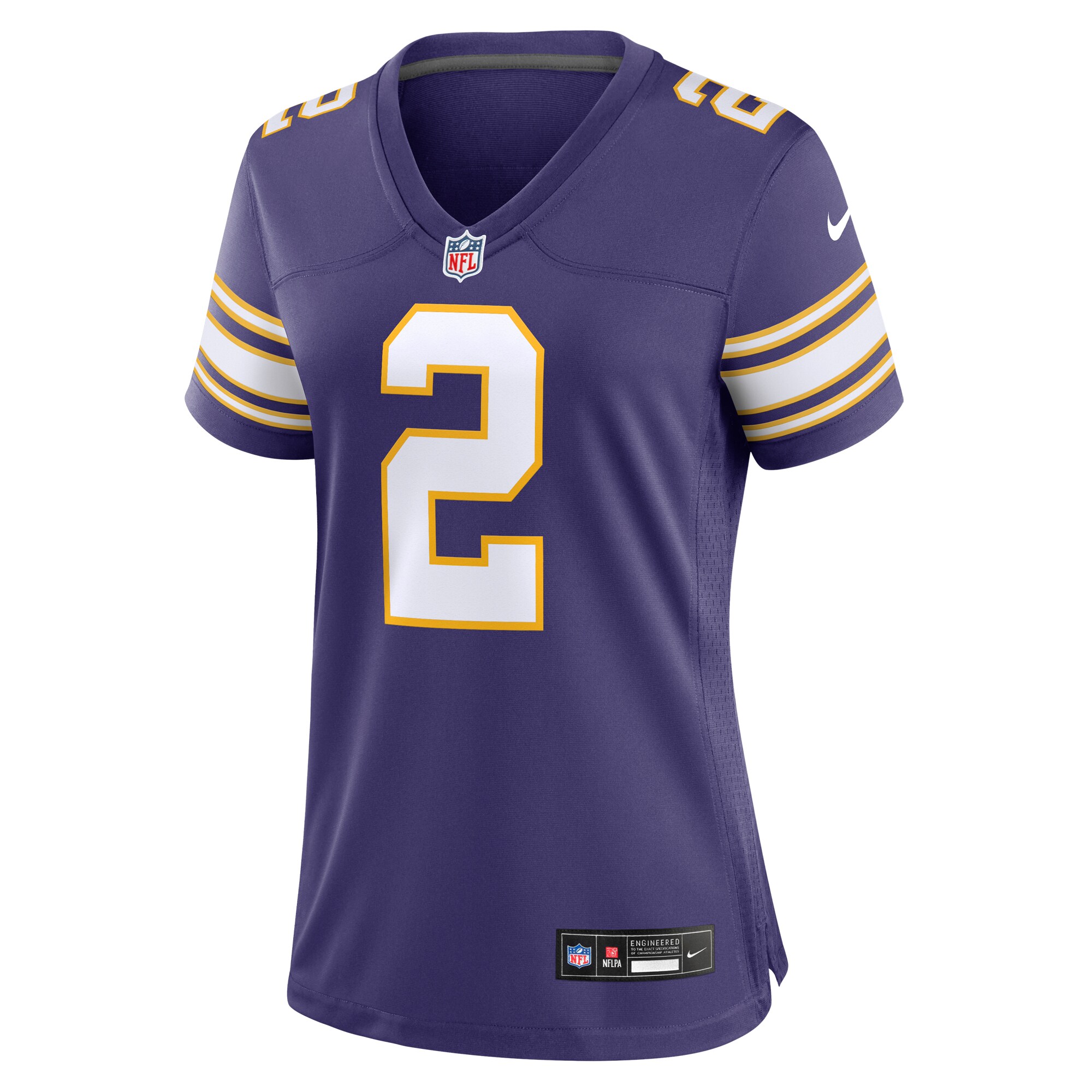 Alexander Mattison Minnesota Vikings Nike Women’s Classic Player Game Jersey – Purple - Image 2