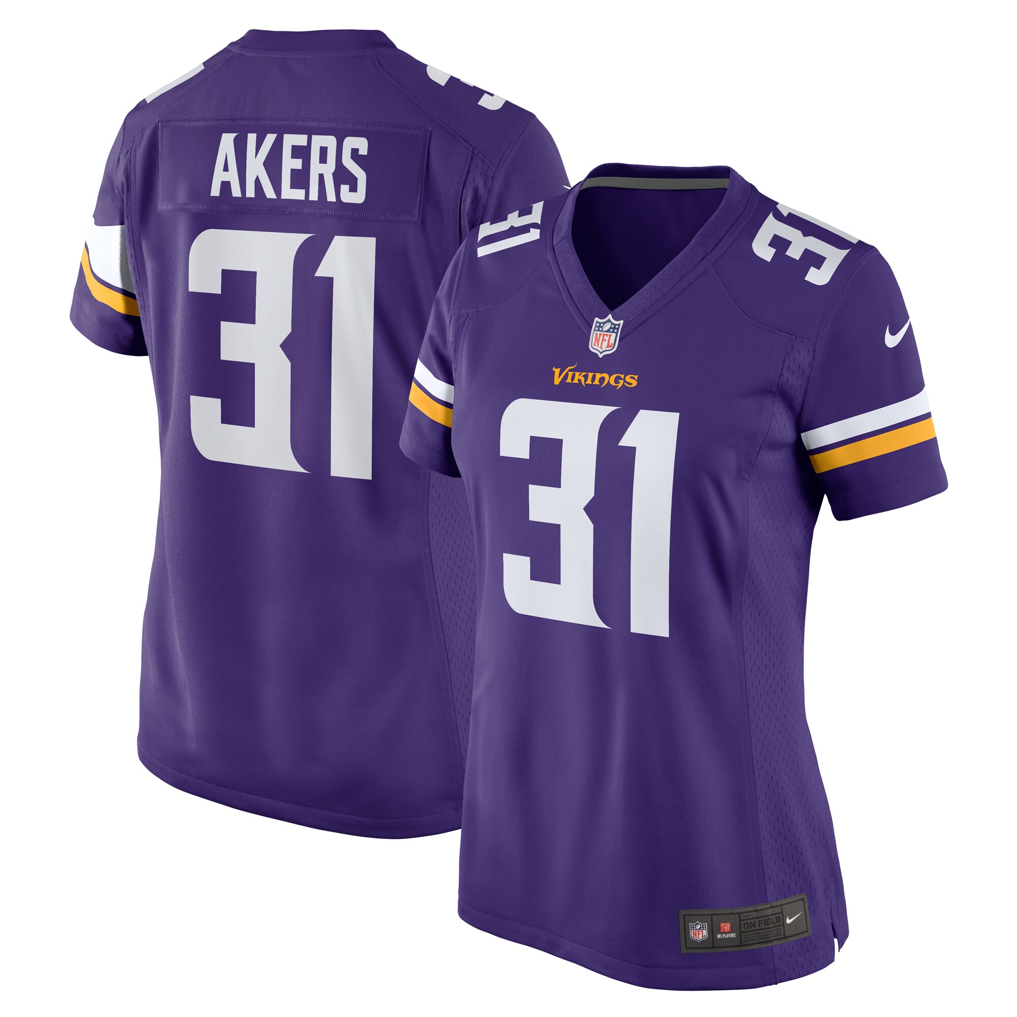 Cam Akers Minnesota Vikings Nike Women’s Game Jersey – Purple